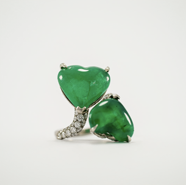Anillo corazones